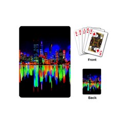 City Panorama Playing Cards (mini)  by Valentinaart