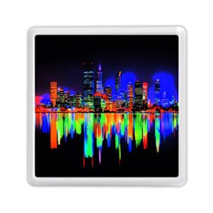 City Panorama Memory Card Reader (square)  by Valentinaart