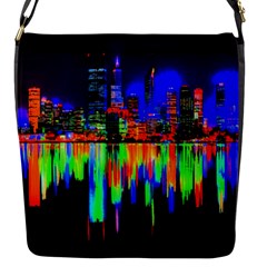 City Panorama Flap Messenger Bag (s) by Valentinaart