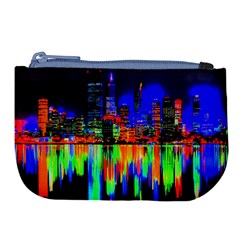 City Panorama Large Coin Purse by Valentinaart