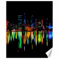 City Panorama Canvas 16  X 20   by Valentinaart