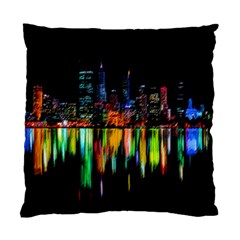 City Panorama Standard Cushion Case (two Sides) by Valentinaart