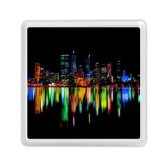 City Panorama Memory Card Reader (square)  by Valentinaart