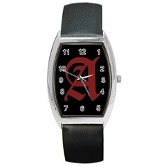 The Scarlet Letter Barrel Style Metal Watch by Valentinaart