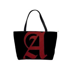 The Scarlet Letter Shoulder Handbags by Valentinaart