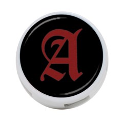 The Scarlet Letter 4-port Usb Hub (one Side) by Valentinaart