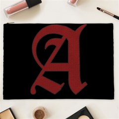 The Scarlet Letter Cosmetic Bag (xxl)  by Valentinaart