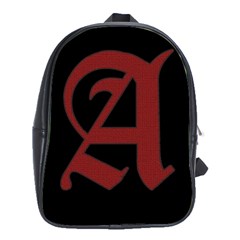 The Scarlet Letter School Bags (xl)  by Valentinaart