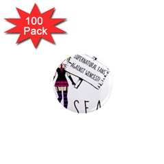 S F A W  1  Mini Magnets (100 Pack)  by badwolf1988store