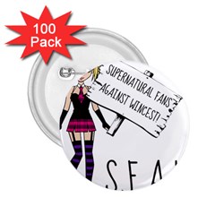 S F A W  2 25  Buttons (100 Pack) 