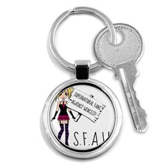 S F A W  Key Chains (round)  by badwolf1988store