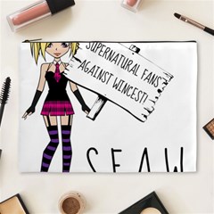 S F A W  Cosmetic Bag (xl) by badwolf1988store