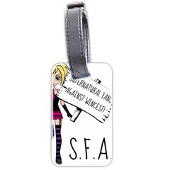 S F A W  Luggage Tags (two Sides)