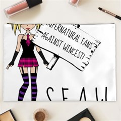 S F A W  Cosmetic Bag (xxl)  by badwolf1988store