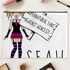 S F A W  Cosmetic Bag (xxxl)  by badwolf1988store