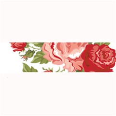 Flower Rose Pink Red Romantic Large Bar Mats by Nexatart