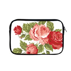 Flower Rose Pink Red Romantic Apple Macbook Pro 13  Zipper Case by Nexatart