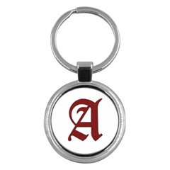 The Scarlet Letter Key Chains (round)  by Valentinaart