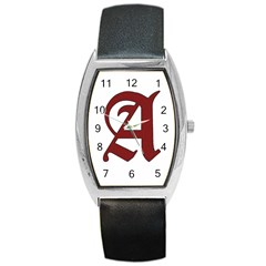 The Scarlet Letter Barrel Style Metal Watch by Valentinaart