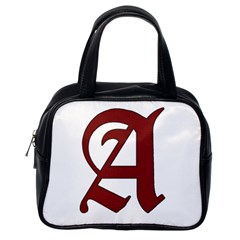 The Scarlet Letter Classic Handbags (one Side) by Valentinaart