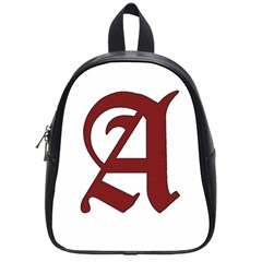 The Scarlet Letter School Bags (small)  by Valentinaart