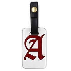 The Scarlet Letter Luggage Tags (one Side)  by Valentinaart