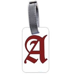 The Scarlet Letter Luggage Tags (two Sides) by Valentinaart