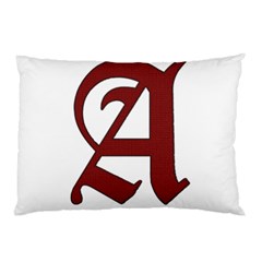 The Scarlet Letter Pillow Case (two Sides) by Valentinaart