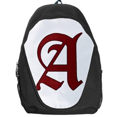 The Scarlet Letter Backpack Bag by Valentinaart