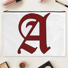 The Scarlet Letter Cosmetic Bag (xxxl)  by Valentinaart