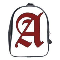 The Scarlet Letter School Bags (xl)  by Valentinaart