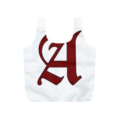 The Scarlet Letter Full Print Recycle Bags (s)  by Valentinaart