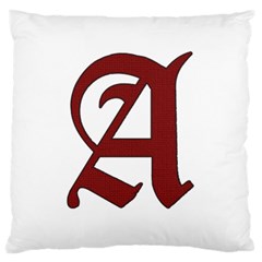 The Scarlet Letter Standard Flano Cushion Case (one Side) by Valentinaart