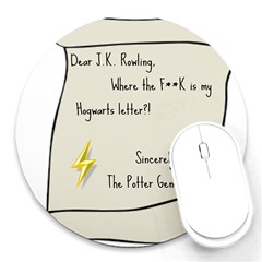 Dear J K  Rowling    Round Mousepads