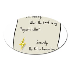 Dear J K  Rowling    Oval Magnet