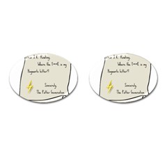 Dear J K  Rowling    Cufflinks (oval) by badwolf1988store