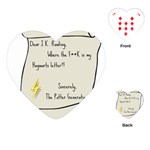 Dear J.K. Rowling... Playing Cards (Heart)  Front