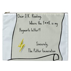 Dear J.K. Rowling... Cosmetic Bag (XXL) 