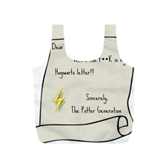 Dear J K  Rowling    Full Print Recycle Bags (s)  by badwolf1988store