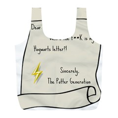 Dear J K  Rowling    Full Print Recycle Bags (l)  by badwolf1988store