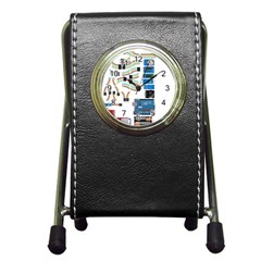 Arduino Arduino Uno Electronic Pen Holder Desk Clocks by Nexatart