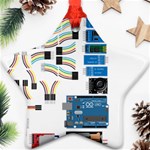 Arduino Arduino Uno Electronic Star Ornament (Two Sides) Front