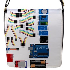 Arduino Arduino Uno Electronic Flap Messenger Bag (s) by Nexatart