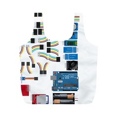 Arduino Arduino Uno Electronic Full Print Recycle Bags (m)  by Nexatart