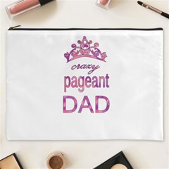 Crazy Pageant Dad Cosmetic Bag (xxxl)  by Valentinaart