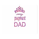 Crazy pageant dad Double Sided Flano Blanket (Large)  Blanket Back