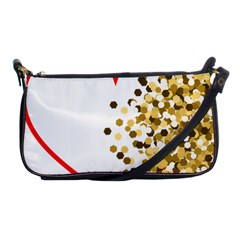 Heart Transparent Background Love Shoulder Clutch Bags by Nexatart