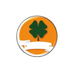 St Patricks Day Ireland Clover Hat Clip Ball Marker (4 Pack) by Nexatart