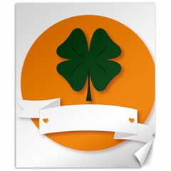 St Patricks Day Ireland Clover Canvas 20  X 24   by Nexatart