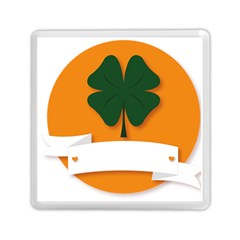 St Patricks Day Ireland Clover Memory Card Reader (square)  by Nexatart